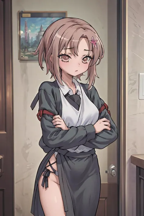 (masterpiece, best quality), 1girl, <lora:yukimura-haganai:1> yukimura kusinoki