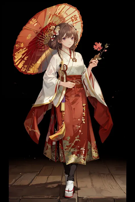 best quality, masterpiece,highly detailed,anime,1girl,hanfu,han hanfu, han style outfits,perfect face,walking,simple background,