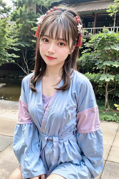 best quality ,(masterpiece:1.4), an extremely delicate and beautiful, extremely detailed ,CG ,unity ,8k wallpaper, Amazing, finely detail,best quality,official art,extremely detailed CG unity 8k wallpaper,absurdres, incredibly absurdres, huge filesize , ultra-detailed, highres, extremely detailed,beautiful detailed girl, extremely detailed face, beautiful detailed eyes,light on face,looking at viewer,closed mouth, light smile, (realistic, photo-realistic:1.37), ultra-detailed,(photorealistic:1.4),1girl,solo,light smile, closed mouth,
cute, dating, (nose blush),medium breasts,wet,lake,floating hair,1girl wearing tangstyle dress,<lora:hanfu2.8:0.9>,(hanstyle,hanfu:1.2),long sleeves, sitting in the garden, garden,