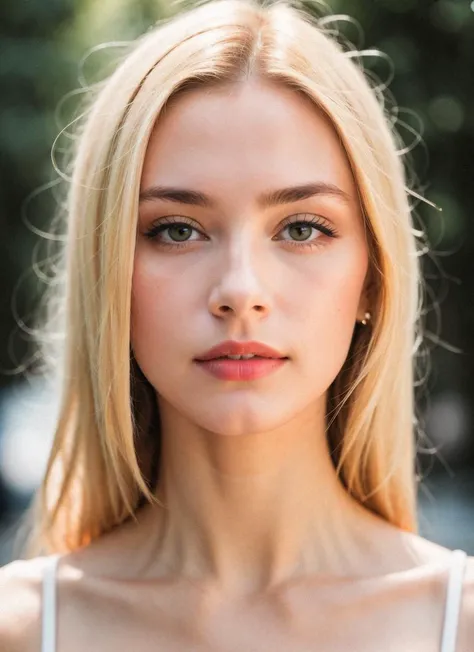 photography of blonde woman