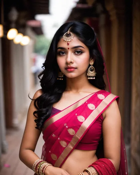 photography of a gorgeous indian girl