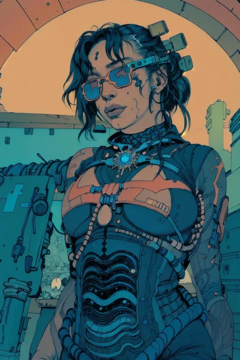 <lora:jordi_627_v5:1.15>, (((MOEBIUS))), DMT, LSD, (((dirty body))),(((WAVES OF BLOOD))), ((CYBERSPACE)), blade runner, ((NEON)), ((cyberpunk)), red hair, photo, photography, photographic, texture, grit, film grain, noise, real, ((masterpiece)),((best-quality)),((high-detail)),((realistic,))-Industrial-age-city,-deep, methurlant, intricate, surreal, gritty, atmospheric, cinematic, stylized, contrast, comic, eerie, cybernetic implants, ((H.R. GIGER STYLE DRAWING)), metropolis_e, neon-pastel, <lora:methurlant:1>, <lora:deathburger josan gonzalez:1>