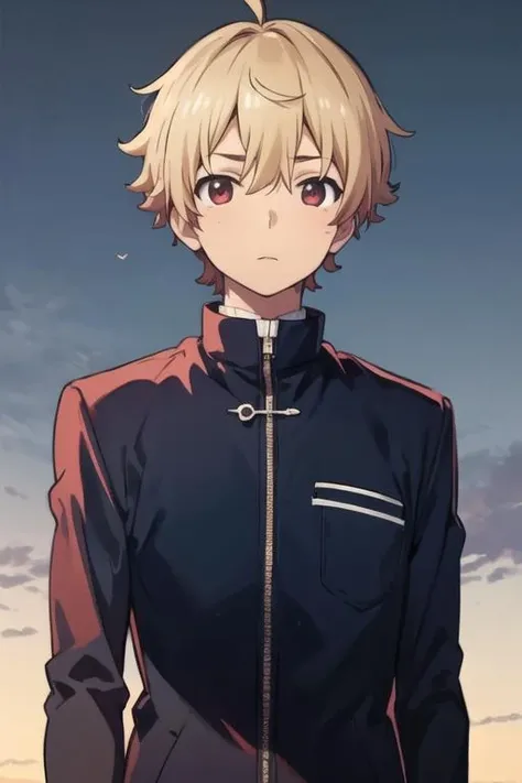 masterpiece, best quality, high quality, 1boy, solo, male focus, looking at viewer, upper body, <lora:subaru_uchimaki:0.72>, subaru_uchimaki, , gakuran