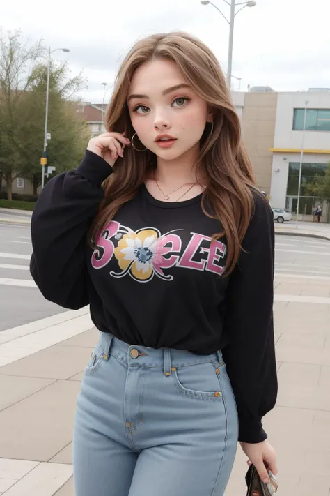 tv_Natalie_Alyn_Lind_V1, shirt, long sleeves, upper body
