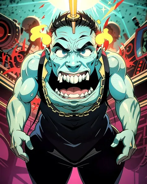 Don't be offended when you see my latest pop monstrosity. I'm strange, weird, shocking, odd, bizarre. I'm Frankenstein. I'm Avatar.