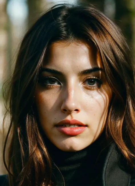A stunning intricate full color portrait of (sks woman:1), wearing a black turtleneck, epic character composition, by ilya kuvshinov, alessio albi, nina masic, sharp focus, natural lighting, subsurface scattering, f2, 35mm, film grain, <lora:locon_taniaraymonde_v1_from_v1_64_32:1>