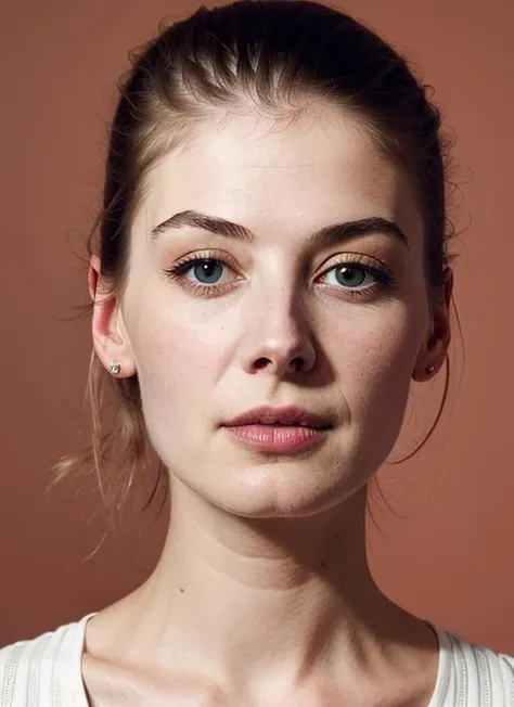 close up portrait of sks woman , by Flora Borsi, style by Flora Borsi, bold, bright colours, ((Flora Borsi)), by Edward Weston, <lora:lora-small-rosamund-pike-v1:1>