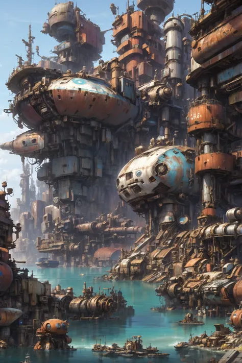 junkworld, fantasy, Intertidal Zone<lora:EnvyJunkworldXL01:0.75><lora:EnvyBetterHiresFixXL01:0:hr=1>