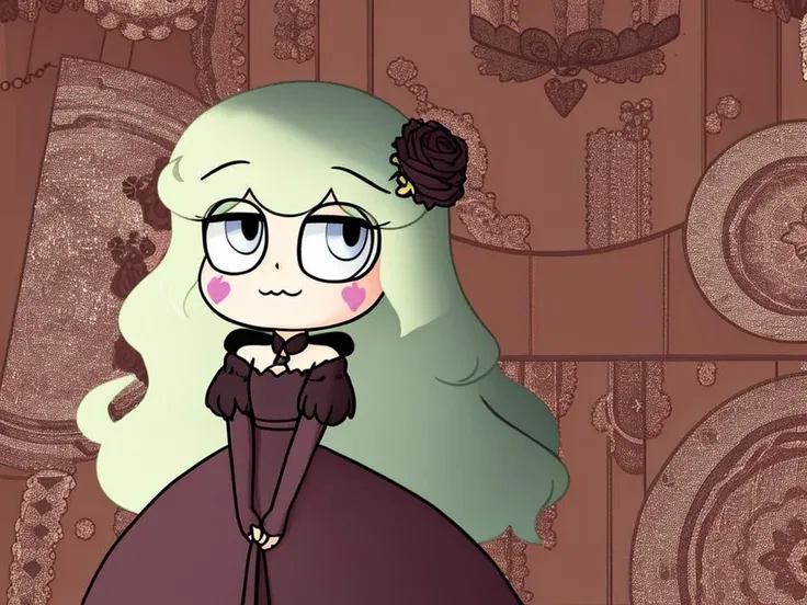 1girl, cute, <lora:Star vs. the Forces of Evil:1>