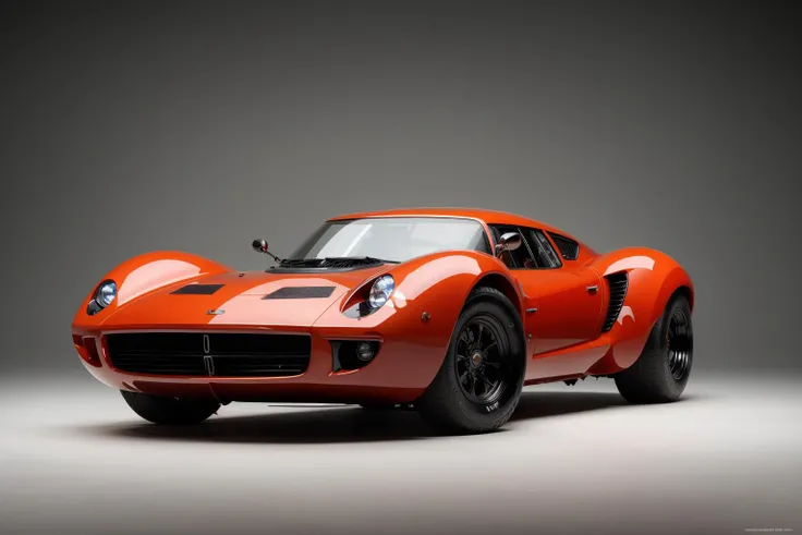 An atompunk super car, heavy, glossy, award winning concept art, bold lines