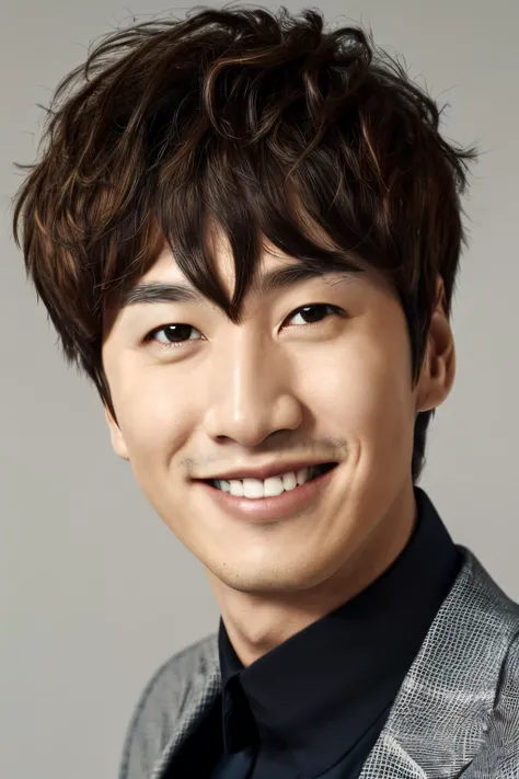1boy, smile, portrait ,<lora:Celebrity-lee_kwangsoo_v1:0.8>,kwangsoo, suit,
simple background,
masterpiece, high quality, realistic,