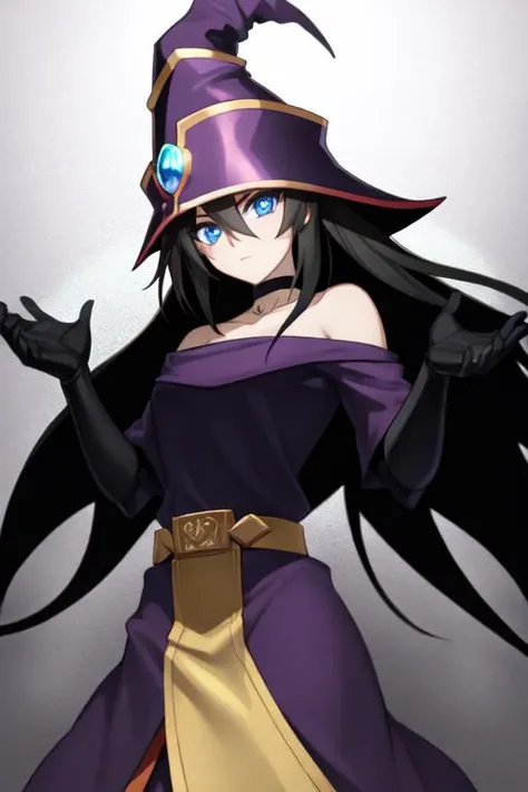 (best quality:1.1), (masterpiece:1.2), high quality shadow, beautiful detailed, (high detailed skin, skin details), beautiful face, detailed eyes, depth of field, dramatic light, best quality, highres, best shadow, best illumination, detailed face  <lyco:GoodHands-beta2:2.0> nice hands, perfect hands
purple robes, purple tunic, blue eyes, purple cap, choker, purple gloves, white background, waist up, dark magician, dark paladin, <lora:yugioh:1> 1boy, male