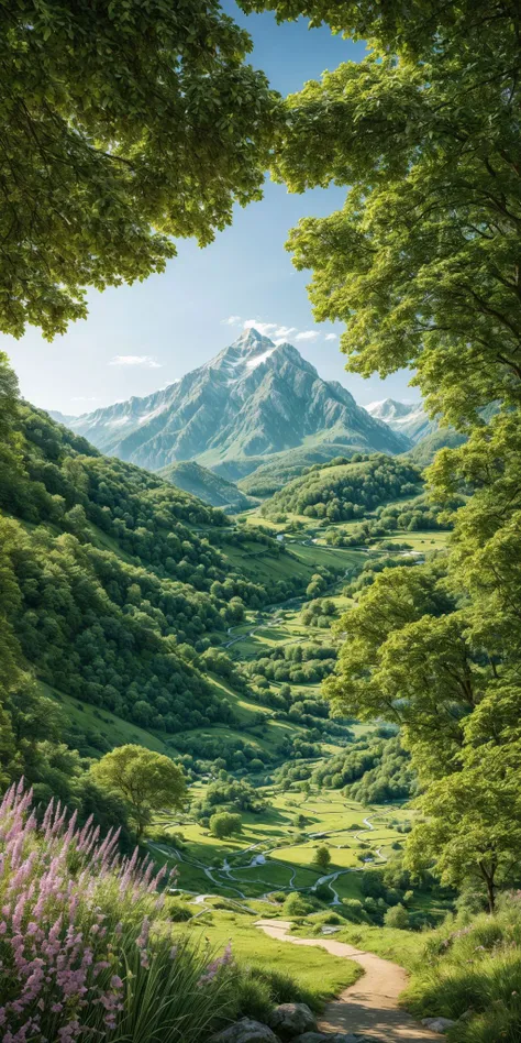 RTX, masterpiece, perfect quality,  <lora:add_detail:1> detailed,  verdant landscape