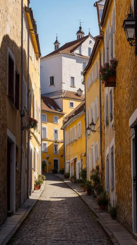 a profestional picutre of  Szentendre, Hungary: Szentendre, along the Danube, transforms into an autumn artist's palette with colorful houses, cobblestone streets, and vibrant art galleries creating a picturesque riverside retreat. ,
wide angle, landscape , 
photorealism,unreal 5 daz, extremely detailed ,((ultrasharp)),((masterpiece)),((best quality)),((ultradetailed)),((intricated details)), extremaly detailed background, <lora:add_detail:0.7> ultra realistic,32k,RAW photo, 8k ,dslr,soft lighting,high quality,film grain, beautiful and aesthetic,extremely detailed, natural shadows,