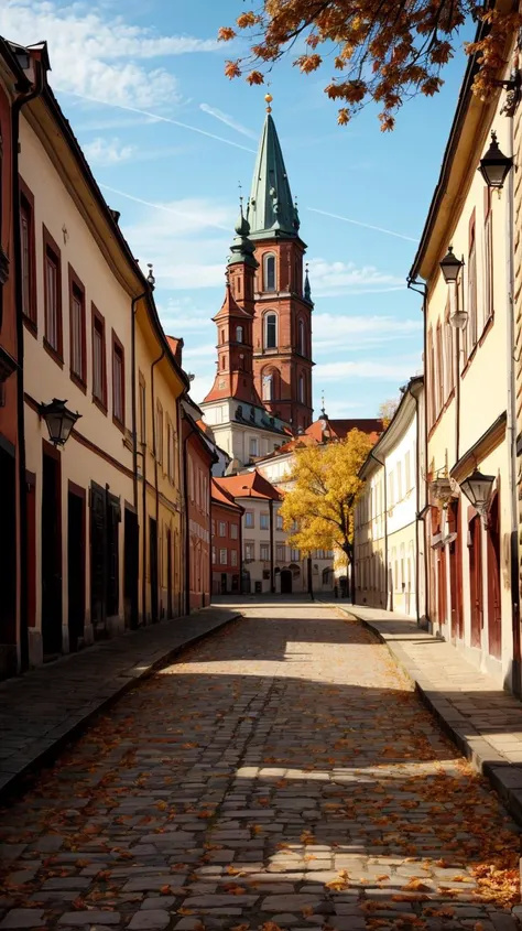 a profestional picutre of ZamoÅÄ, Poland: ZamoÅÄ, a UNESCO-listed city, resonates with autumn charm in its Renaissance architecture, Market Square, and city fortifications, where fallen leaves create a carpeted path through history. ,
wide angle, landscape ,
photorealism,unreal 5 daz, extremely detailed ,((ultrasharp)),((masterpiece)),((best quality)),((ultradetailed)),((intricated details)), extremaly detailed background, <lora:add_detail:0.7> ultra realistic,32k,RAW photo, 8k ,dslr,soft lighting,high quality,film grain, beautiful and aesthetic,extremely detailed, natural shadows,
