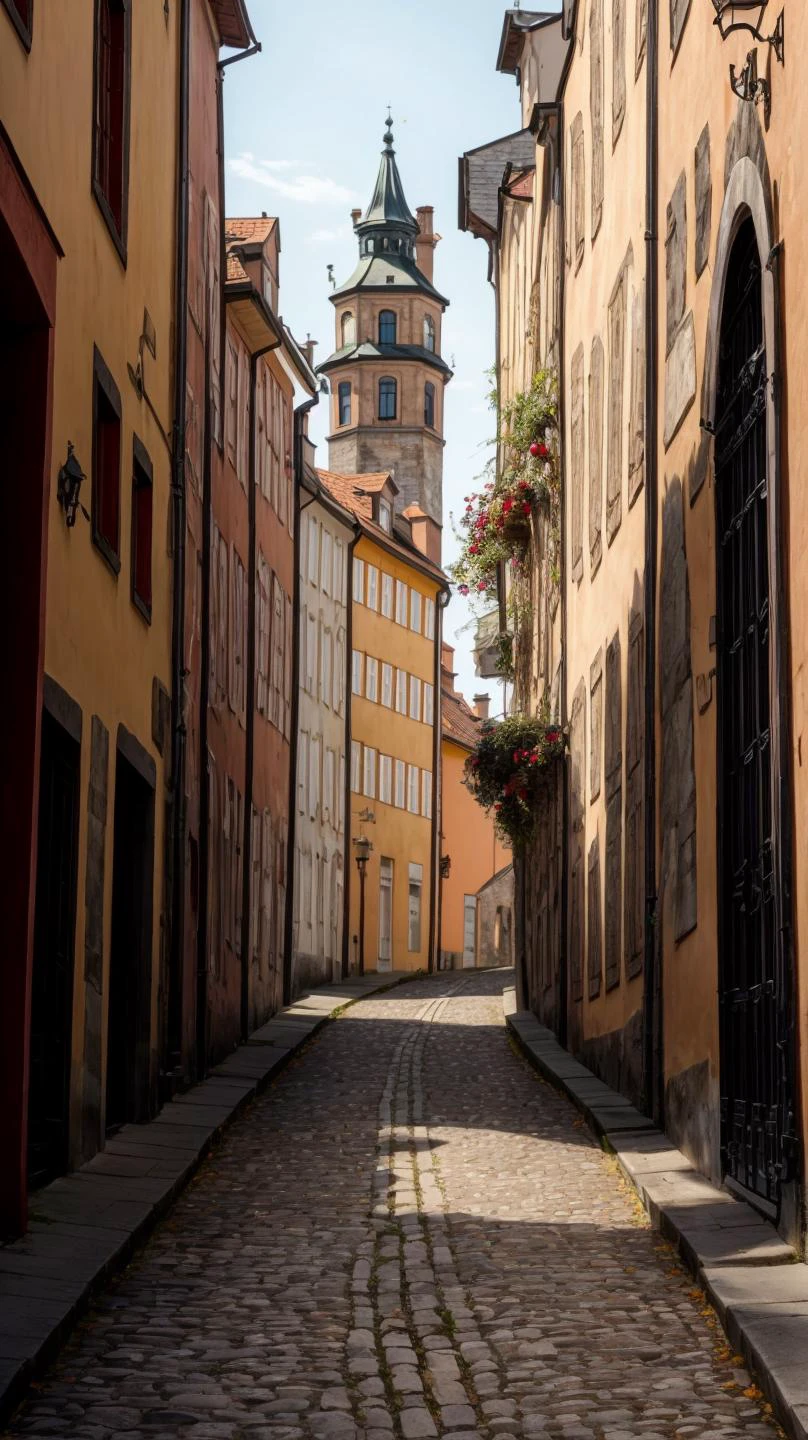 a profestional picutre of GdaÅsk, Poland: GdaÅsk's historic streets and maritime atmosphere harmonize with autumn, where the Royal Way, Hanseatic architecture, and the MotÅawa River create a picturesque backdrop for fall strolls ,
wide angle, landscape ,
photorealism,unreal 5 daz, extremely detailed ,((ultrasharp)),((masterpiece)),((best quality)),((ultradetailed)),((intricated details)), extremaly detailed background, <lora:add_detail:0.7> ultra realistic,32k,RAW photo, 8k ,dslr,soft lighting,high quality,film grain, beautiful and aesthetic,extremely detailed, natural shadows,