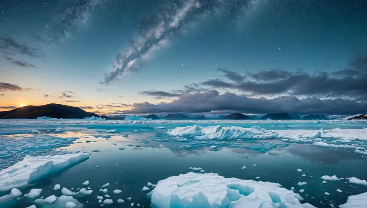 ((masterpiece:1.4,best quality)), cloud, outdoors, (ocean:1.6),bloom, sparkle, icy beach
scenery, sky, snow, glacier
(night:1.4), moon, moonlight, high detail, abundant, 8k, high detail, wallpaper