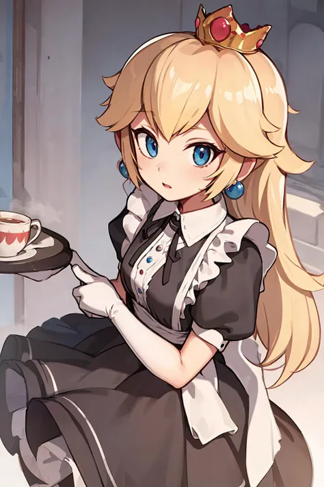 (best quality, masterpiece),
(princess peach), mansion, volumetric lighting, maid, maid dress, <lora:peach:0.5>, <lora:maid_dress_v1:0.6>