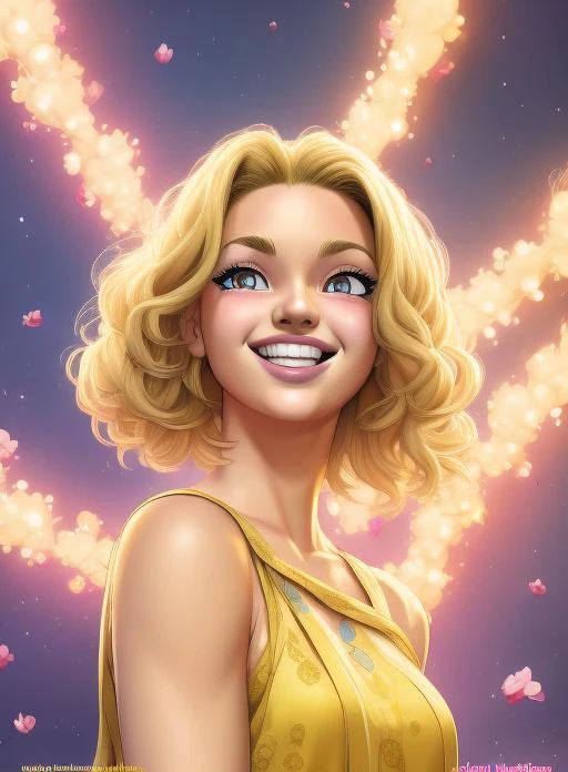 beautiful human girl,happy,super detailed,v5lcn <lora:v5lcn:1.6>,portrait,golden hair