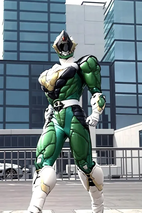 one person、male、maleの体格、Green Skin、masterpiece、highest quality、(((Revealing white lace underwear)))、garter belt、Knee-high socks、High heel pumps、Idol costume with ribbons and frills、Stage background、Sexy dance、High heel pumps、