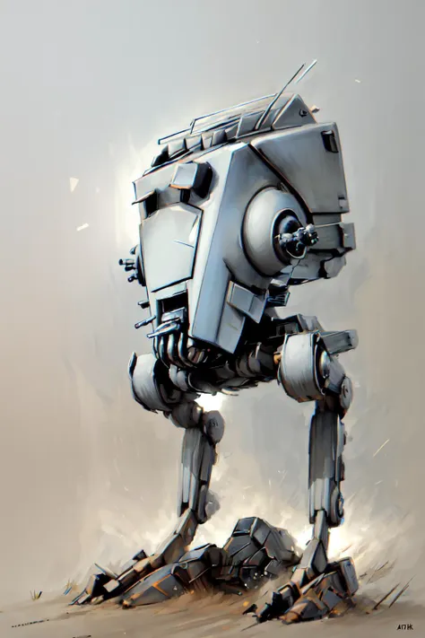 close-up portrait of a mecha, atstwlkr, sleeping, highly detailed,
<lora:AT-ST_-_Scout_Walker:0.8>