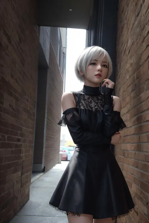 <lora:2b:1> yorha no. 2 type b