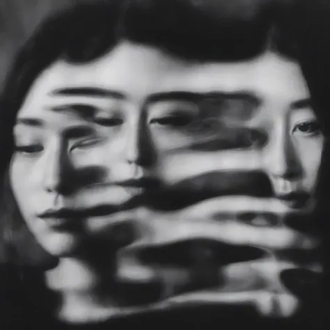 a woman, specular distortion <lora:SDXL_distortion_Sa_May:1>