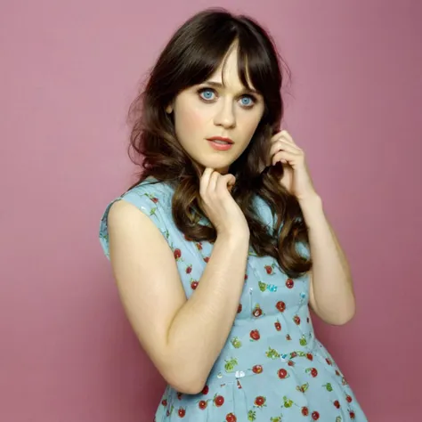 <lora:ZooeyDeschanel:1> zooeydeschanel