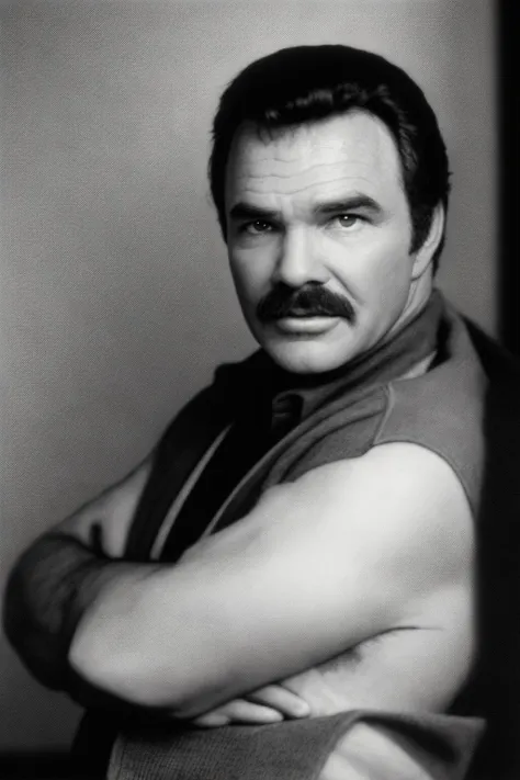 man, portrait of burtreynolds, low key, dark <lora:BurtReynolds_SD1.5_V1:1><lora:LowRa:0.5>