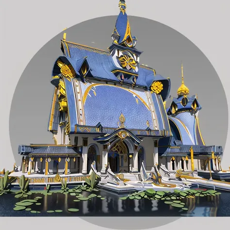 best quality,masterpiece,highly detailed,ultra-detailed,illustration,yanjia, architecture, no_humans,Europe, European architecture, <lora:yanjia_V1-000011:1>