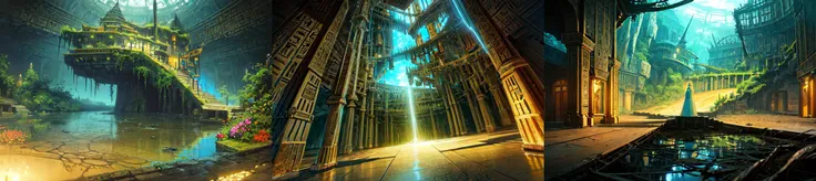 (otherworldly, otherworldly atmosphere, otherworldly appearance), highly insanely detailed, masterpiece, top quality, best quality, highres, 4k, 8k, RAW photo, ((ancient egyptian theme:1.2)), Hong Kong structure, structure, 
(mystical theme), mystical gatmosphere, arcane sanctuaries, otherwordly aura, 
(long_hair, long hair, random colors hair, glowing hair, hair over one eye, long messy hair), 
(eyelashes, eyeliner, eyeshadow, eyelashes, long eyelashes), 
collar, earrings, jewelry, necklace, armlet, 
tentacle, (underwater), nsfw, 
Homestay, Resort, (Guest House:1.1), 
building, structure, swirling energy, 
action pose, 
drunk, 
high-heels, 
reflection, reflective floor, 
shawl, 
abandoned building, shopping mall, overgrown with vegetation, [volumetric fog], cinematic lighting, colorful, colourful, 
belly bottom, erotic lingerie, 
((dune)), steep, sandhills, 
<lora:Wolvie_n3br1dg3s_v1.1.1:0.8>, n3br1dg3s, covered bridge, angled view, summer, flowers, (fantasy world)