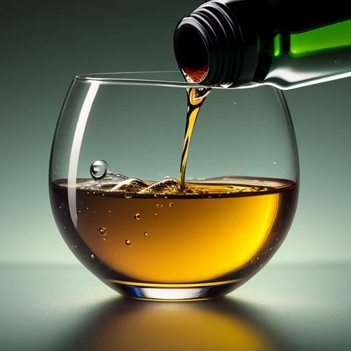((masterpiece)),((bestquality)),8k,high detailed,ultra-detailed,photography,award winning,documentary,realistic,crystal clear,8K UHD,high detail,ultrarealistic,cosmetic,green theme,gradient background,gradient,bottle,simple background,liquid,pouring,sparkling,reflection,transparent,shimmering,droplets,texture,reflection,highlights,shadows,macro shot,depth of field,colorful,rich tones,sharp focus,exquisite details,textured surface,smooth edges,subtle highlights,realistic lighting,medium close-up,