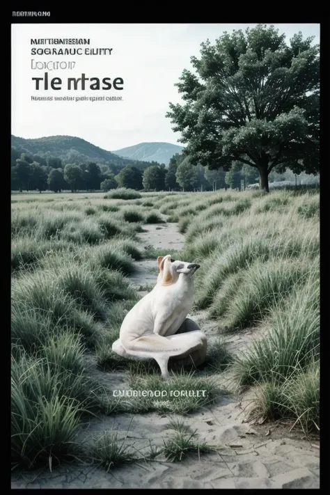 (8k, Best quality, Masterpiece),(magazine cover:1.2),(No humans:1.4),book_store,english text,copyright name,outdoors,art painting,grass, golden threads,artistic lines,Poster,design,3D art,A nice composition.,Surreal,OC render,Complex,details,Ray tracing,Beautiful creative picture,(exquisite text layout:1.2),(large theme text:1.5),haibao,(masterpiece, top quality, best quality, official art, beautiful and aesthetic:1.2),<lora:LCM-SD1.5:1>,