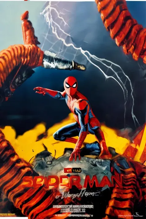 thai poster 1980 style, spider man,
,<lora:epi_noiseoffset2:0.3>, <lora:more_details:0.6> ,<lora:Th_Posterok:1>,THPoster
(8k, RAW photo, best quality, masterpiece:1.2), (realistic, photo-realistic:1.37), ultra-detailed, depth of field
