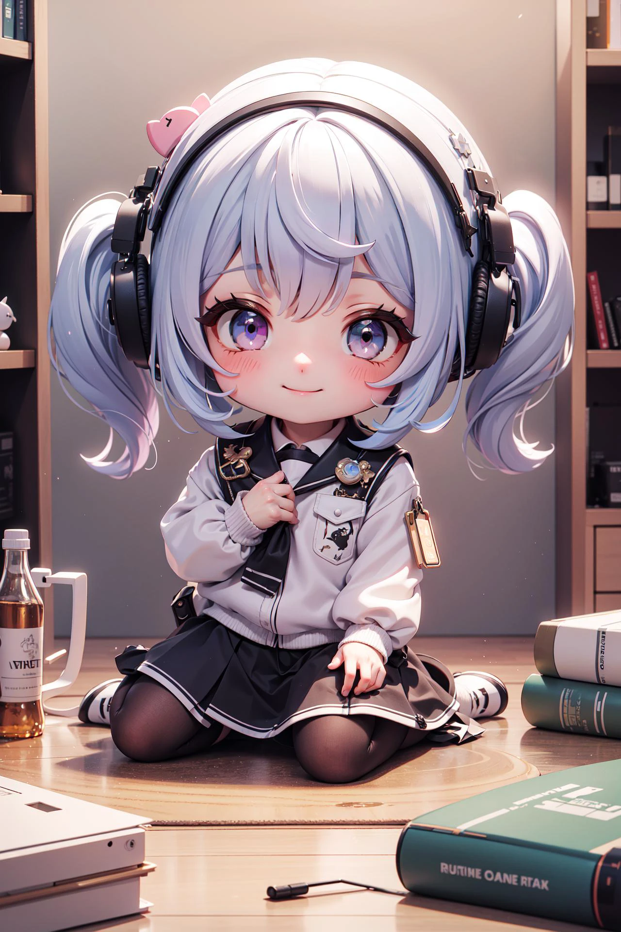 ((best quality, masterpiece, absurdres, super-resolution)), Chibi