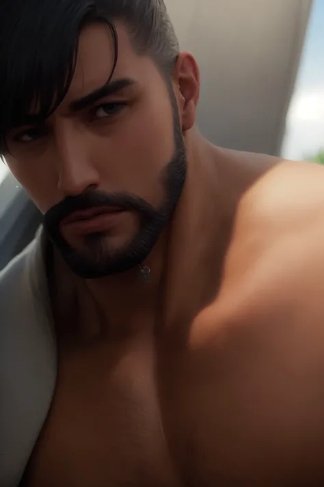 masterpiece, best quality, ultra high res, (photorealistic:1.8), unreal_engine, photograph, realistic_skin_texture, (Cymro men:1.8), solo, ultra face detailed, outdoors