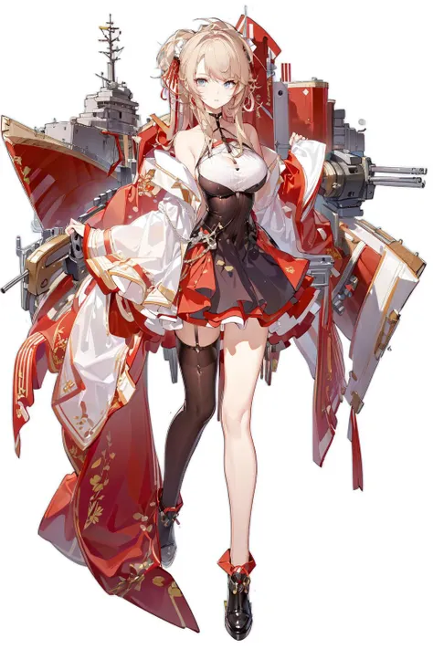 [(white background:1.5)::5], (imid shot:0.95), (full body:1.25), Dynamic angle, (falt color:1.3),colorful
rigging, machinery, cannon,turret, 
 <lora:azur lane_20230619144714-000018:0.6>     <lora:gloriousAzureLaneSpring_GloriousSpiring:0.7>