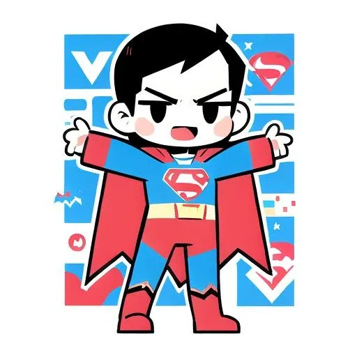 <lora:Destijl:0.7>, 1boy, superman,
