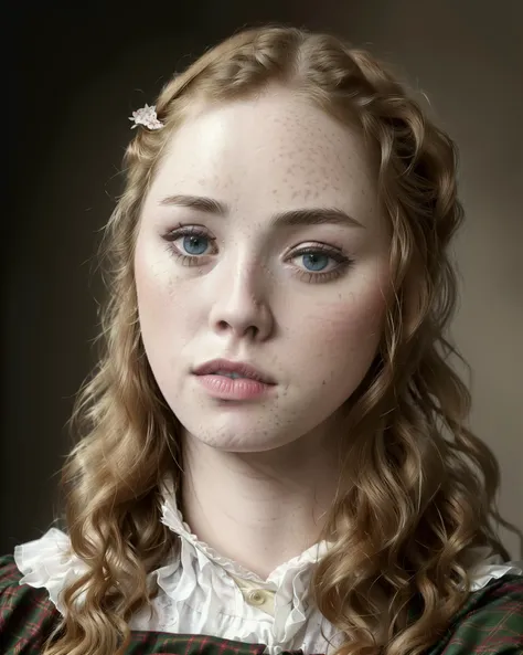 Freya Mavor, a beautiful Scottish woman wearing traditional wears, (masterpiece), (portrait), (raw photo), (extremely detailed CG unity 8k wallpaper) Intricate, Sharp focus, dramatic, photorealistic art <lora:Freya-Mavor-v10:0.7>