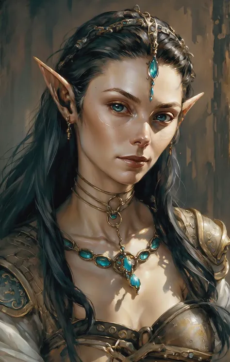 fantasy portrait of woman Thief, [human|elf], illustration, (close up:1.2), [0.2::uncovered head holding helm in hand|] (painting:0.5), art by magali velleneuve, (albert lynch:0.5), (jean-baptiste monge:0.5), william o'connor
<lora:bgp:0.4> <lora:OilBrushstrokes:0.4>