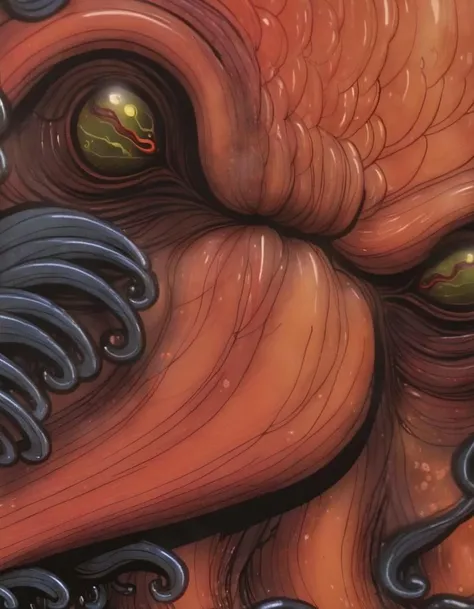 <lora:t3v3-000006:0.8>t3v3, closeup, cthulhu