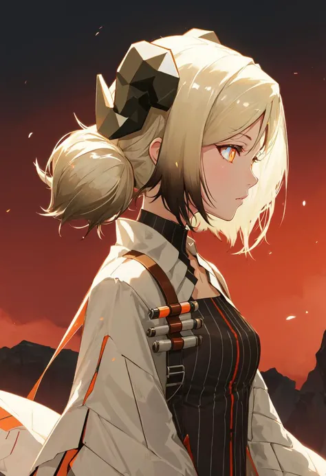 (safe:1.10), best quality, masterpiece, highres, solo, (ifrit_arknights:1.10), profile, from side, upper body, 22 <lora:ifrit_arknights:0.80>