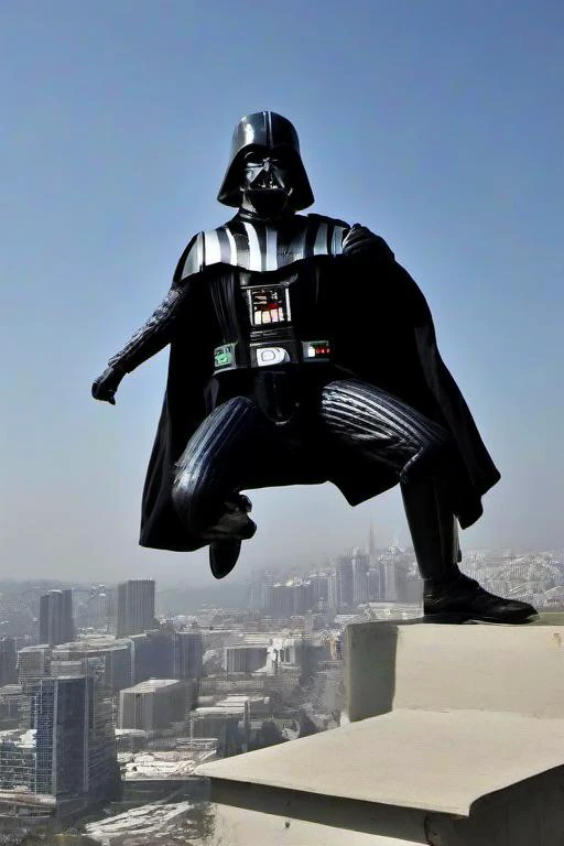 Masterpice,High Quality,
<lora:PE_DarthVader:0.8> PEDarthVader
parkour,jump,