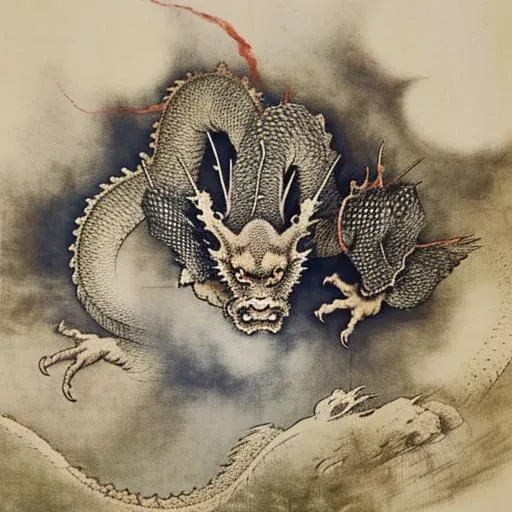 long_tu ,dragon,solo,cloud