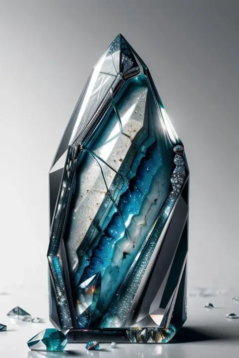 art by Ryohei Hase a profesional photo of gem stone, focus on details and material Iolite, Crystals that grow in elongated shapes, forming elegant and elongated prismatic structures, inside (( Acrylic gem box )) close up, macro photography on balck velwet background,8k, ultrasharp, ultradetailed, perfect quality, masterpiece, intricated details, ultra clear, <lora:add_detail:0.7>, <hypernet:sxzBloom_sxzBloom:0.3>, vivid colors wallpaper <lora:ral-toothp:0.42> ral-toothp no humans