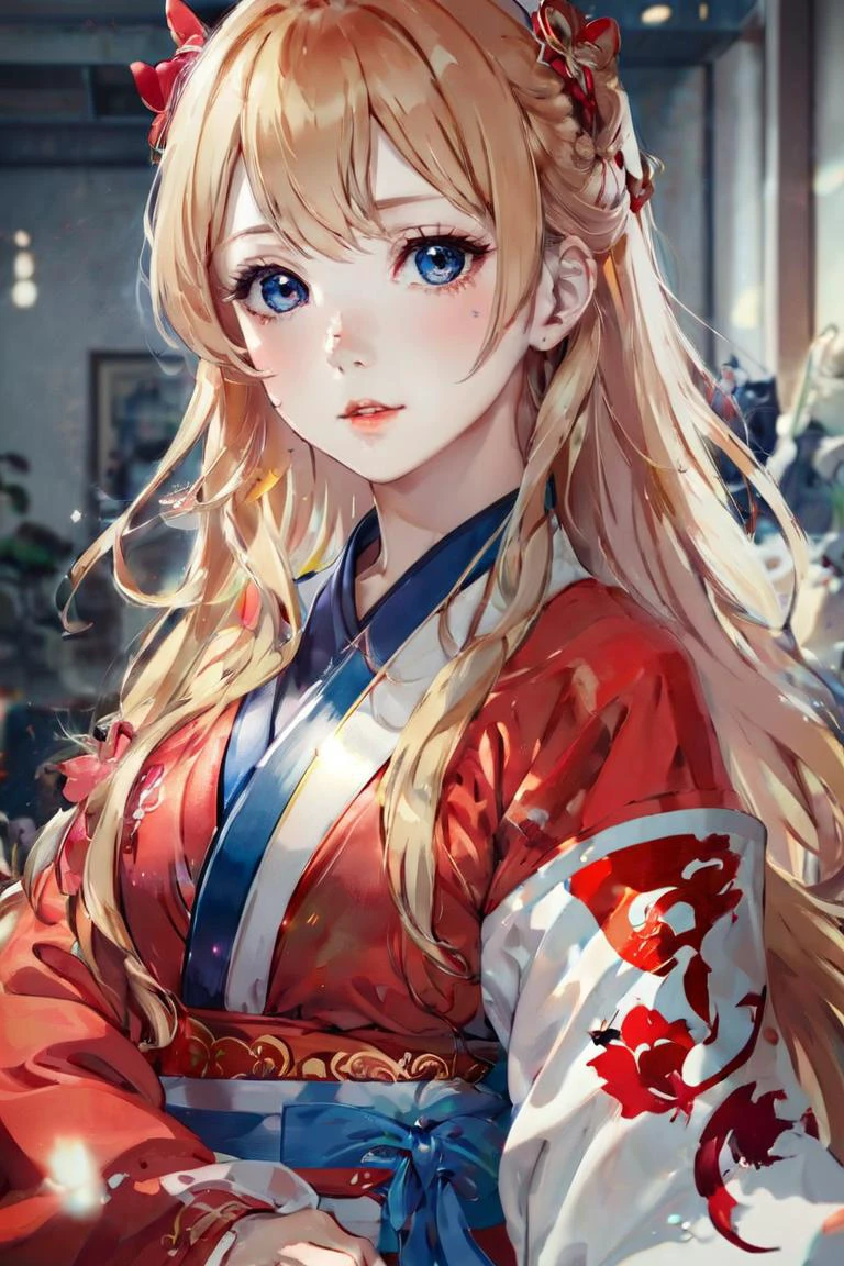 Masterpiece, best quality, 1girl, <lora:kwFemale_Beta40-SDXL_v1:1>, chinese, red, waifu