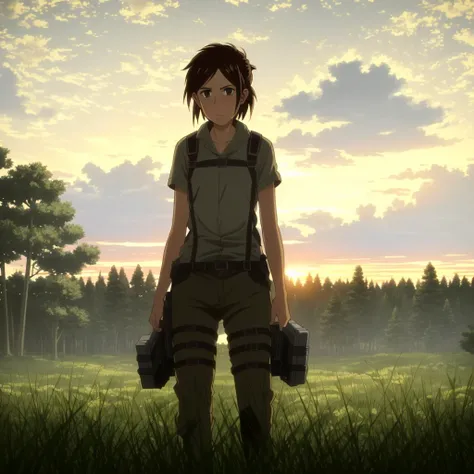 Ellie The Last of Us <lora:AoTStyle:0.55>