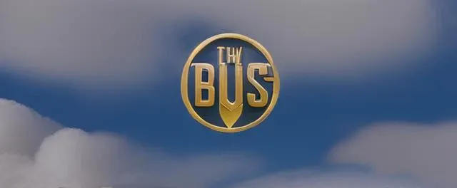 warner bros logo in the sky with clouds