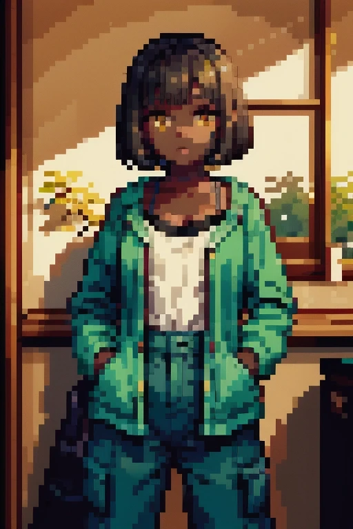 CR1.3, nsfw , photo of 21 years old mid-breasted girl, (black skin:1.25) , Boyish body, (Yellow Layered haircut haircut:1.2), 1girl, (Hands in pockets pose downblouse position:1.3), Salmon linen Wide-leg pants, Plum gingham Strapless Top, at ancient ruins, mysterious, historical, and a glimpse into the past , RAW photo, high quality, 35mm photograph, film grain, bokeh, professional, 4k, highly detailed, golden hour, prime lens, manual focus, tripod, polarizer filter, long exposure, high dynamic range (hdr), color grading, depth of field, bracketing, manual settings, filters, composition rules, high-resolution sensor, image stabilization, remote shutter release, lens quality, color depth, calibrated monitor, advanced post-processing <lora:nsfw0.2:0.4> <lora:epiCRealismHelper:0.6> <lora:epiCRealLife:0.4> <lora:more_details:0.5> <lora:epi_noiseoffset2:1>