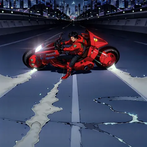 masterpiece,high quality,
<lora:kanedabike002:0.7>,
kanedabike,
sidesliding,
from side,
side sliding,motorcycle,riding,slide,drift,tire,smoke,glowing,wheelspin,
1boy,solo,
black hair,goggles,jacket,gloves,boots,
city,road,cityscape,building,street,night,sky,city lights,